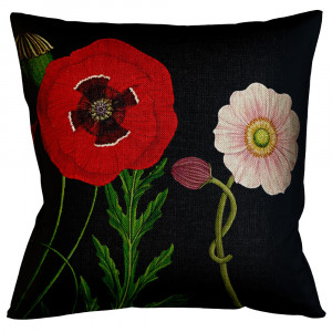 2719213 Подушка «Ночной сад / Нуар», версия 1 Object Desire