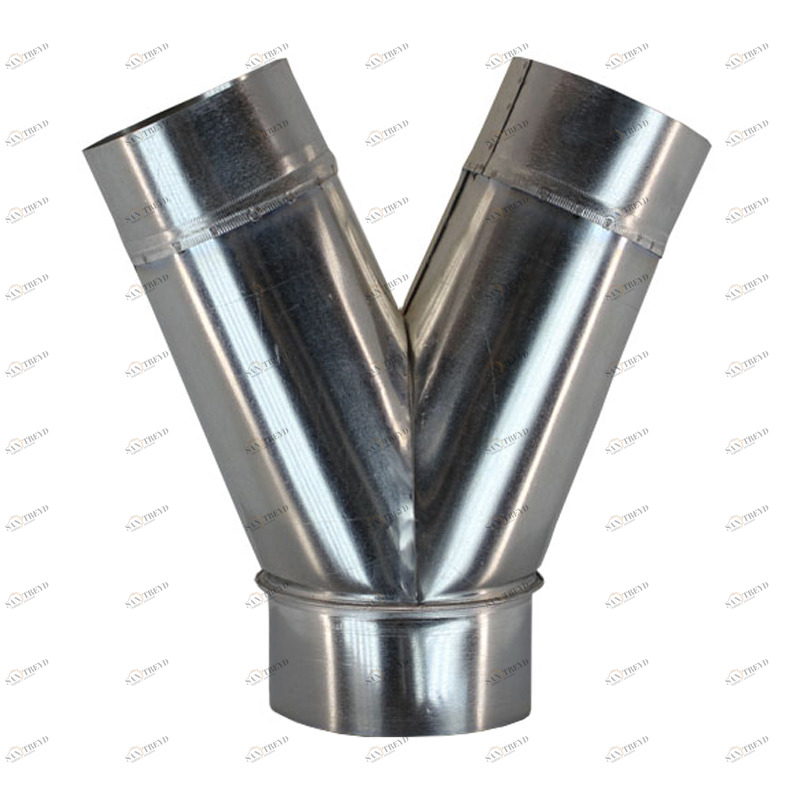 Тройник круглый Y-обр. (штаны) (оц. сталь) d100/100/100 Santreyd 00-0245-001