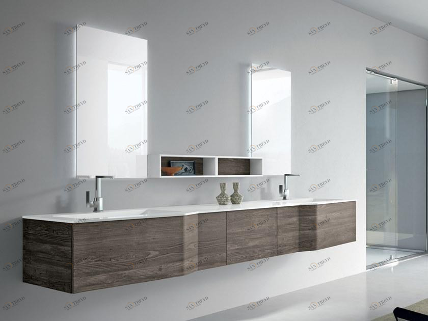 Gruppo Geromin Двойная тумба под умывальник с ящиками Str8 sun-id-1393018