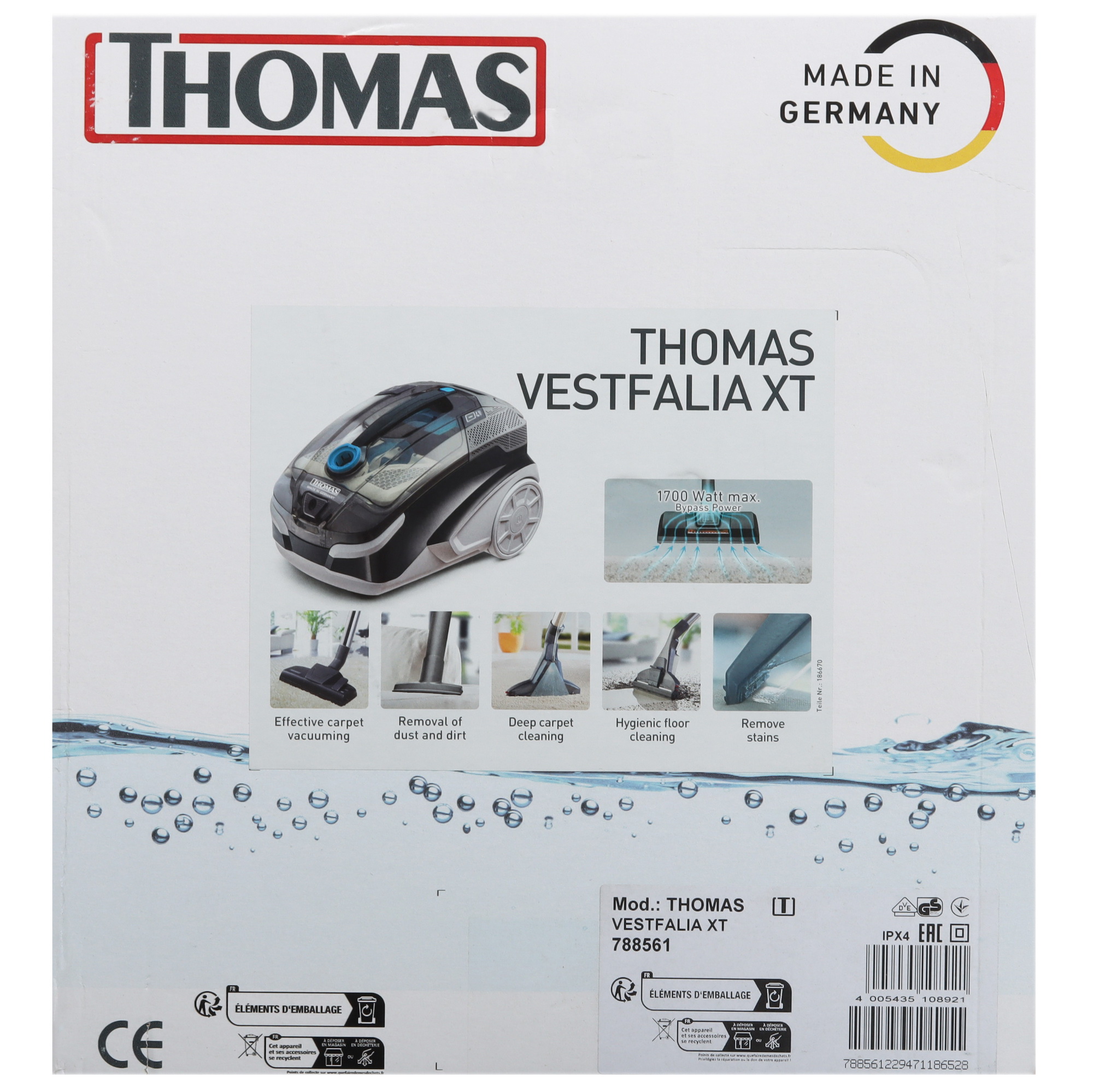 0174868 Пылесос Thomas Vestfalia XT черный STDN-0050831 - Вид №20