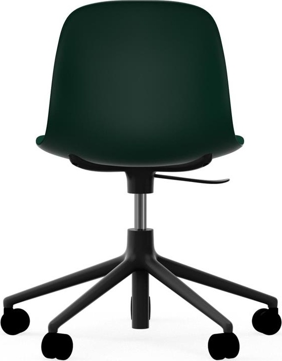 606054 Кресло Swivel 5W Gaslift Black Alu Green Normann Copenhagen Form - Вид №3