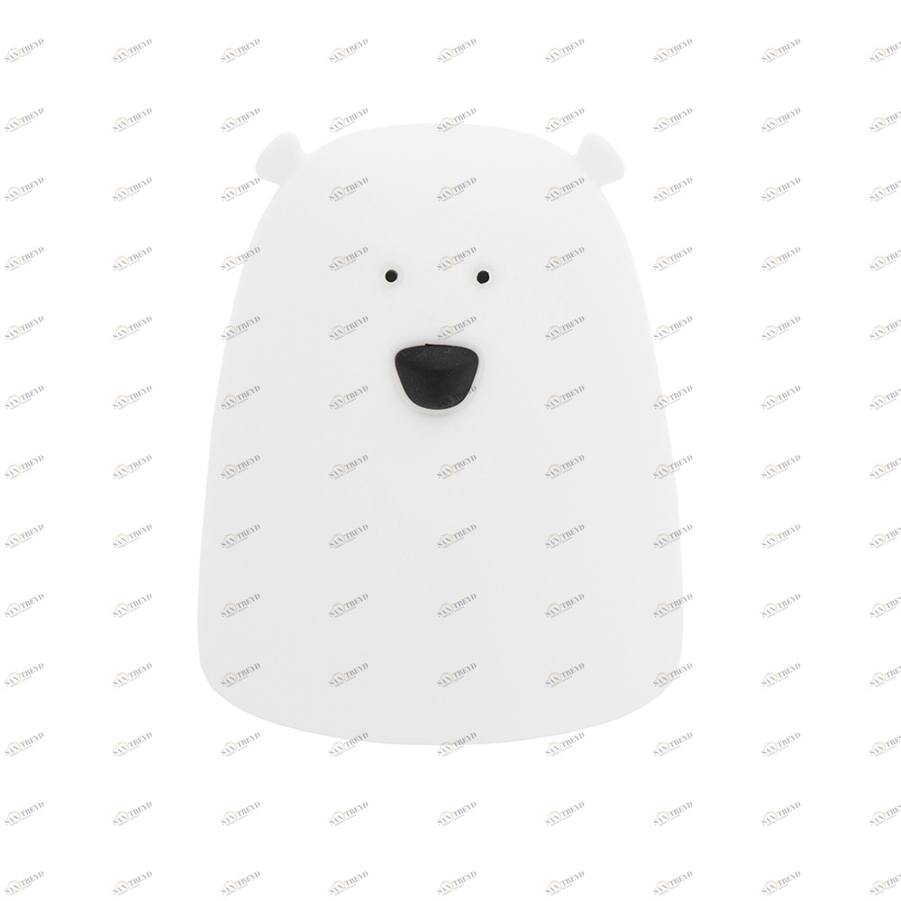 Ночник детский "Полярный медведь" малый LITTLE LOVELY COMPANY  281702 Белый Santreyd 