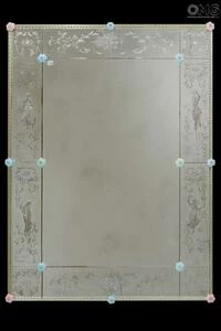 2230 ORIGINALMURANOGLASS Венецианское зеркало Времена года  см