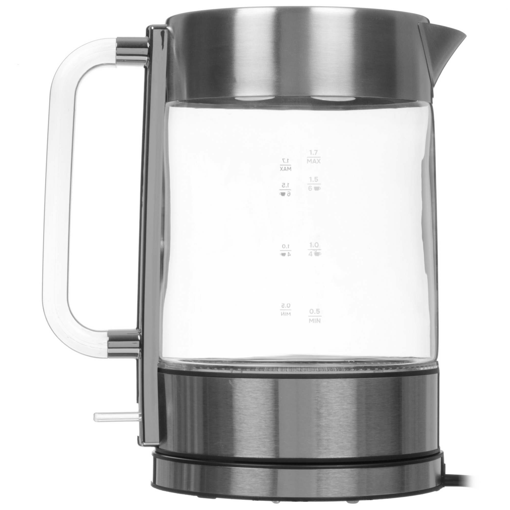 9202278 Электрочайник DEXP DK-304TH серебристый STDN-0114626 - Вид №1