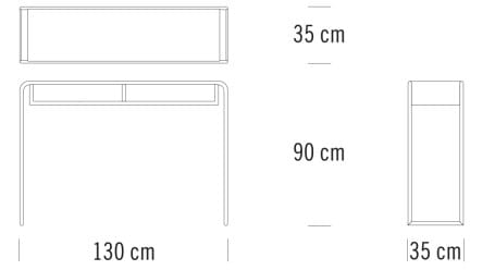 Прямоугольная консоль THONET B 108 ARCH-00108331 - Вид №3