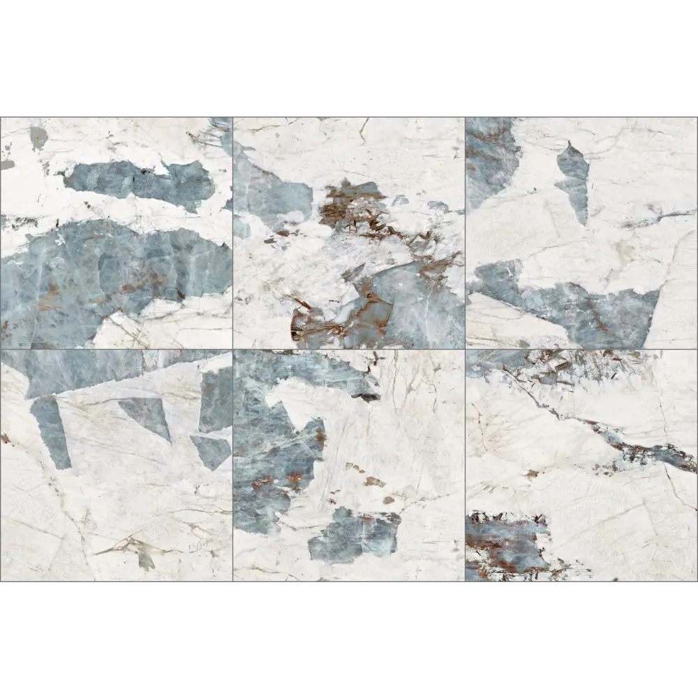Керамогранит Beryoza Ceramika Evo Gp White 50x50 см 1.5 м² цвет голубой/белый 84407252 STLM-2067182 BERYOZA CERAMICA - Вид №1