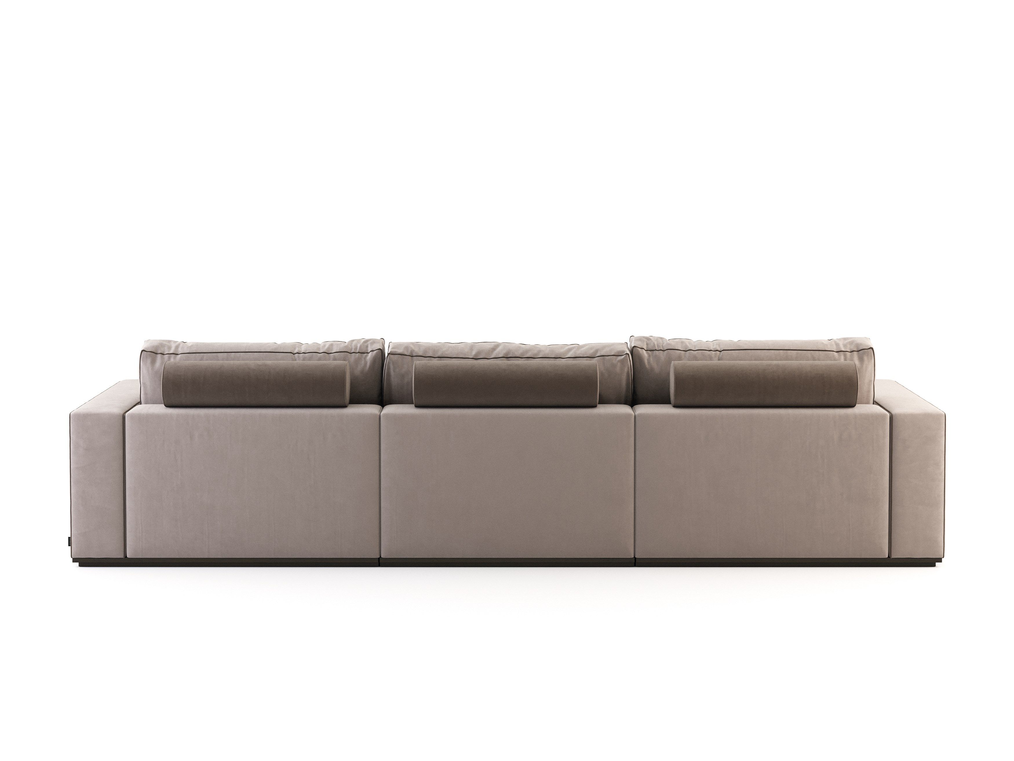 Бархатный диван с полуостровом Stylish Club Fortune ARCH-00130179 - Вид №4