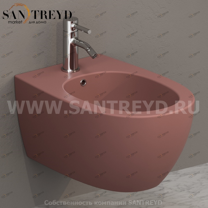 MDS09FR Биде подвесное 4ALL Ceramica Globo