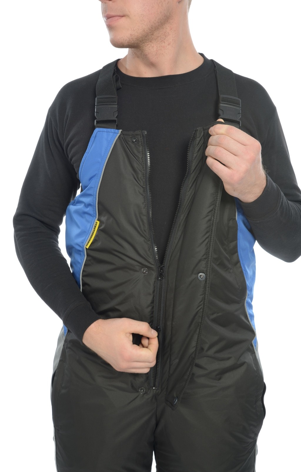 64790 Костюм "Ультра" зимний василек-черный  Зимняя спецодежда  размер 56-58/170-176  - Вид №18