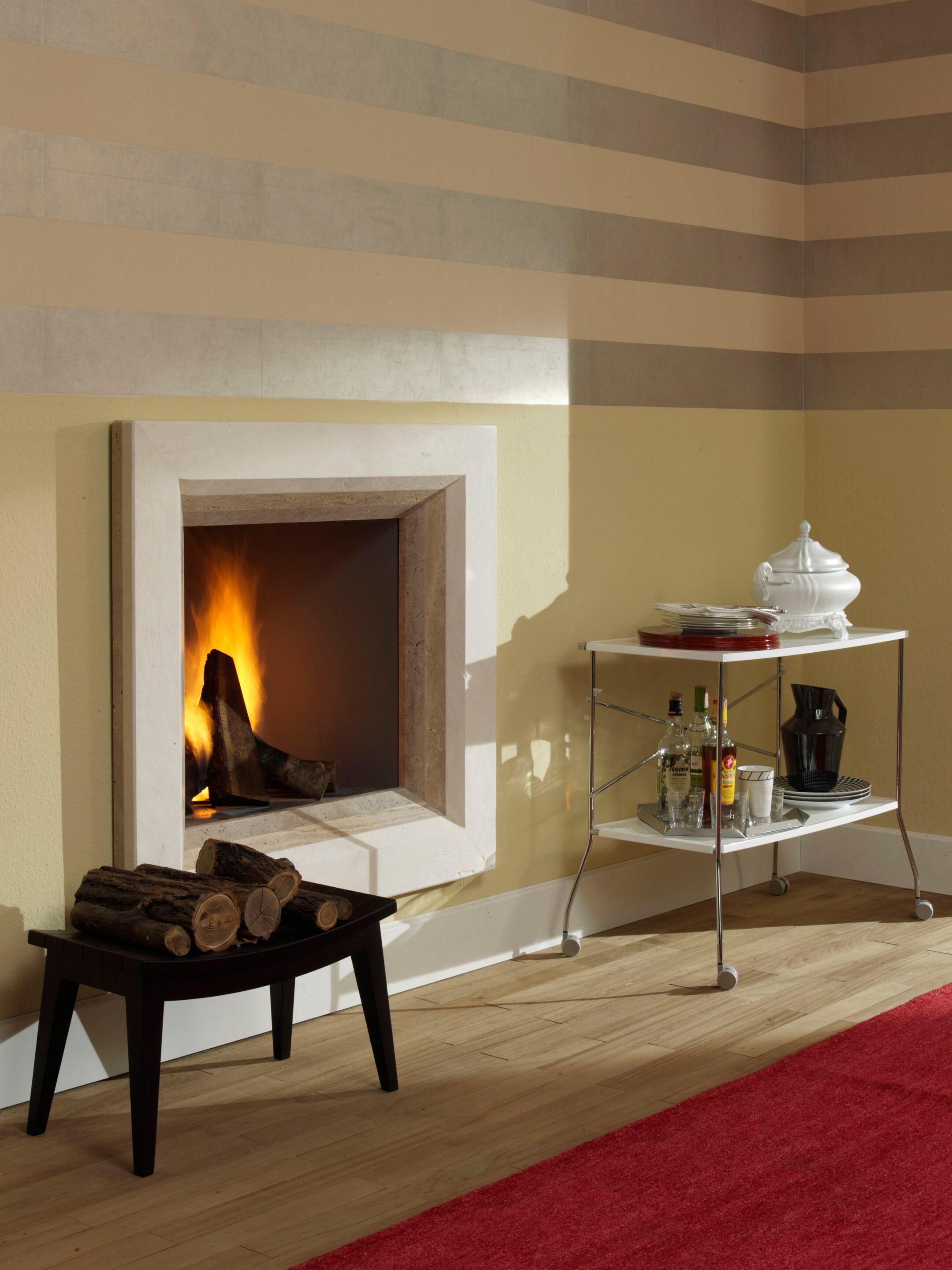 Хромированная стальная складная тележка для еды Kartell FLIP ARCH-00134517 - Вид №1