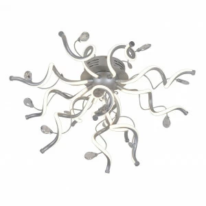 Потолочная светодиодная люстра Favourite Coil 2387-12U FAVOURITE ДИЗАЙНЕРСКИЕ, COIL 312721 Серебро