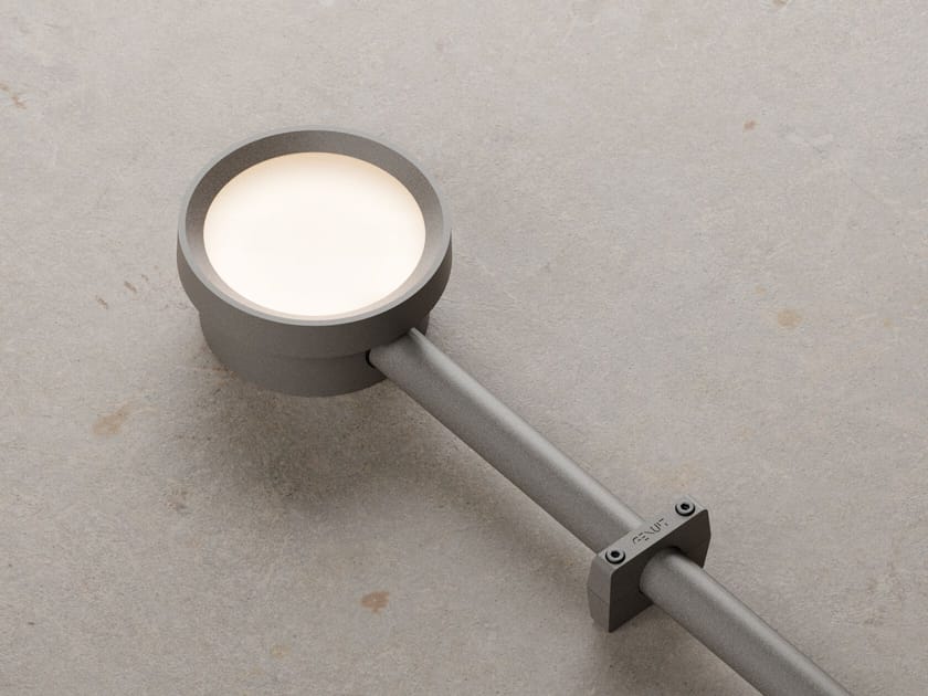 Алюминиевый настенный светильник с порошковым покрытием Genuit Graphite ARCH-00073076