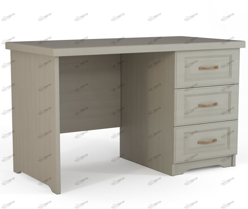 Письменный стол белый ясень с ящиками DREAMLINE  176823 Бежевый 