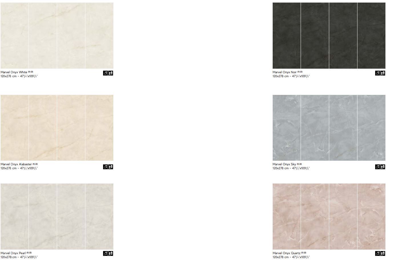 Напольное / керамогранит с эффектом оникса Atlas Concorde Marvel Onyx ARCH-00100320 - Вид №81