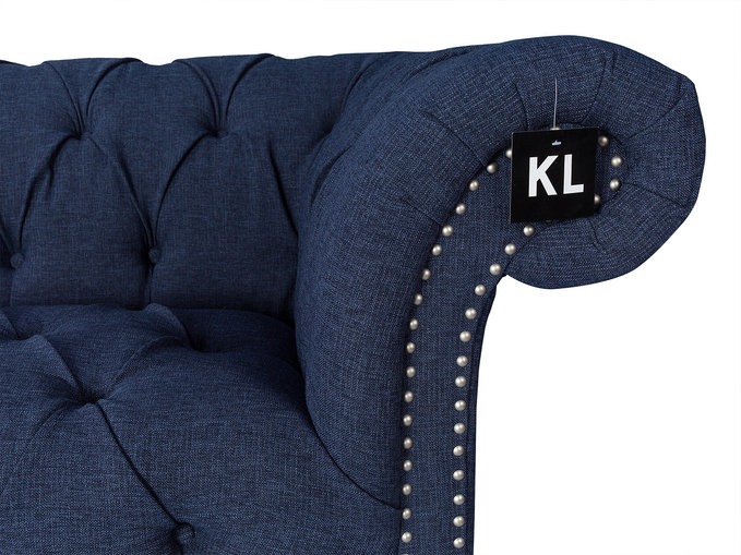 Диван Ralph прямой синий KELLY LOUNGE ДИЗАЙНЕРСКИЕ 117405 Синий  - Вид №3