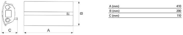 Vortice Переносной и установочный тепловентилятор Caldofast 70298 - Вид №1