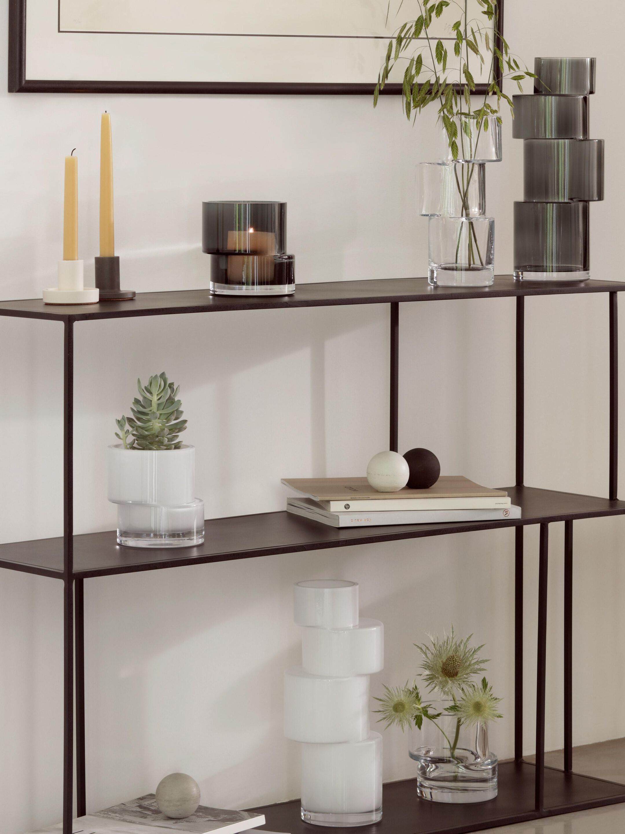 Ваза из дутого стекла LSA Tier ARCH-00014891 - Вид №5