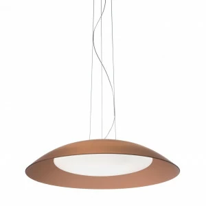 Подвесной светильник Ideal Lux Lena SP3 D64 Marrone IDEAL LUX ДИЗАЙНЕРСКИЕ, LENA 072676 Коричневый