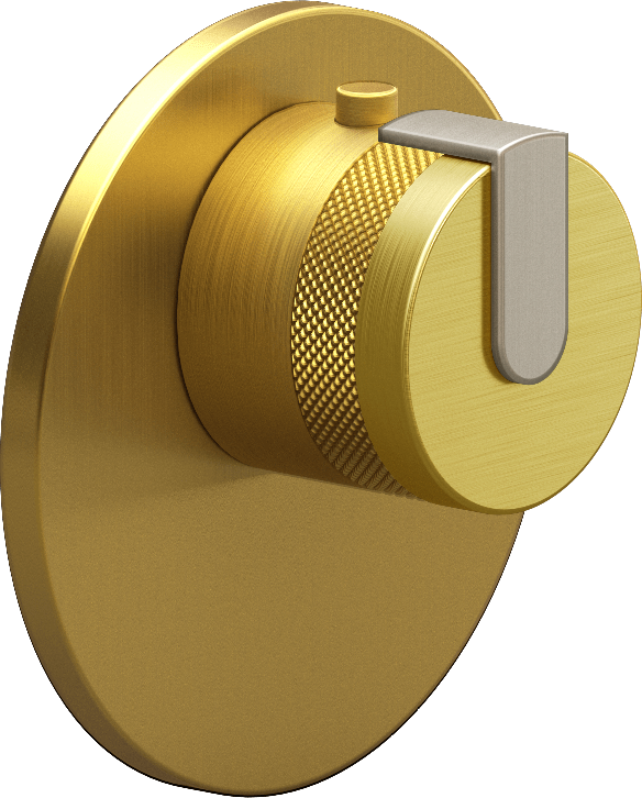 E-8027-R1BBE-L1SN-BAU-T Термостатический переключатель 3/4-Внешняя часть GRAFF MOD+