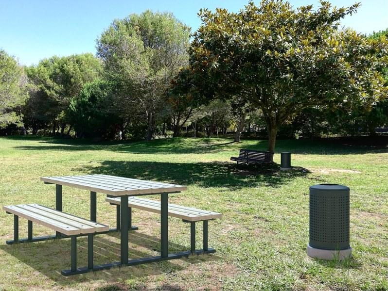 Lazzari Стол для общественных мест со встроенными скамейками Mediterraneo sun-id-1413117 - Вид №2