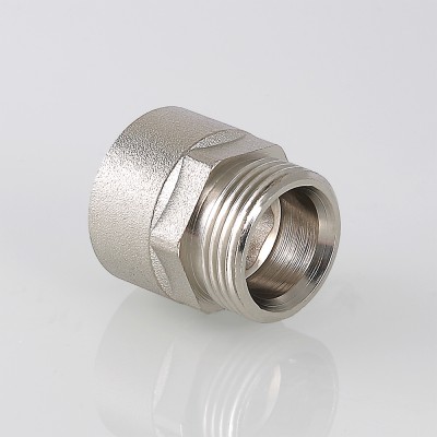 VTr.592.NE.050E Фитинг резьбовой – переходник на «евроконус» Valtec 3/4 x 3/4", "евроконус"  - Вид №1