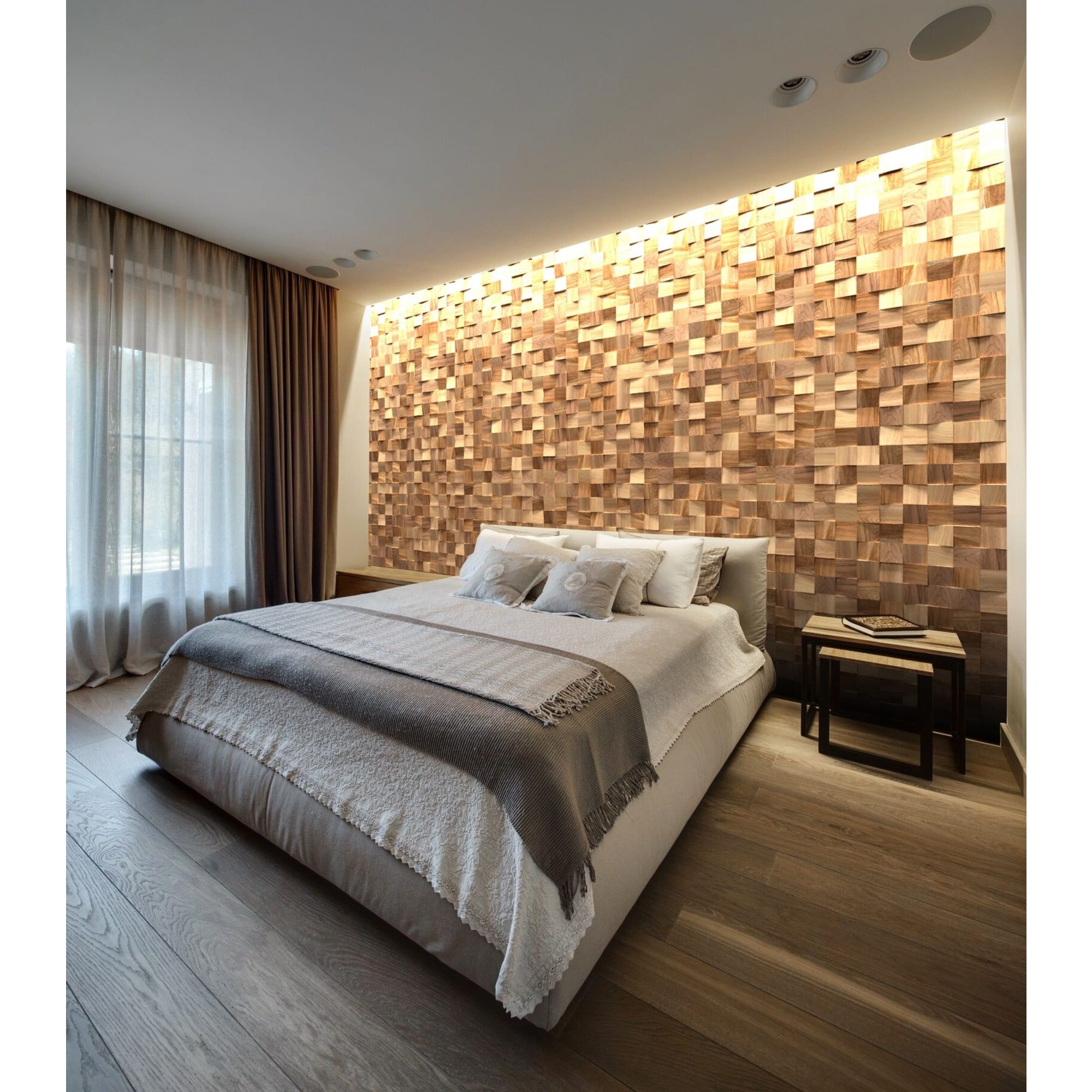 ARABESKO 3D-мозаика из дуба с брашированной поверхностью, 150 элементов 82305417 STLM-0024302 - Вид №13