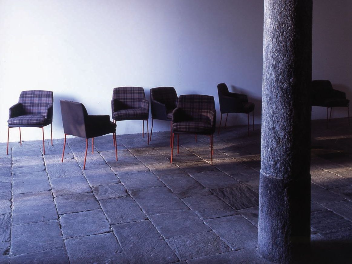 Кожаный стул с подлокотниками Tacchini Монтевидео ARCH-00110162 - Вид №2