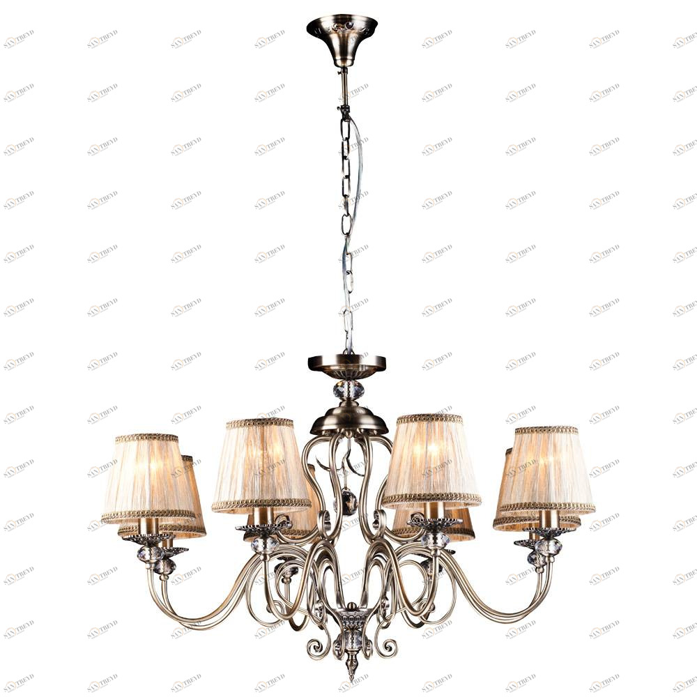 Подвесная люстра Arte Lamp Charm A2083LM-8AB ARTE LAMP ДИЗАЙНЕРСКИЕ, CHARM 056546 Бежевый 