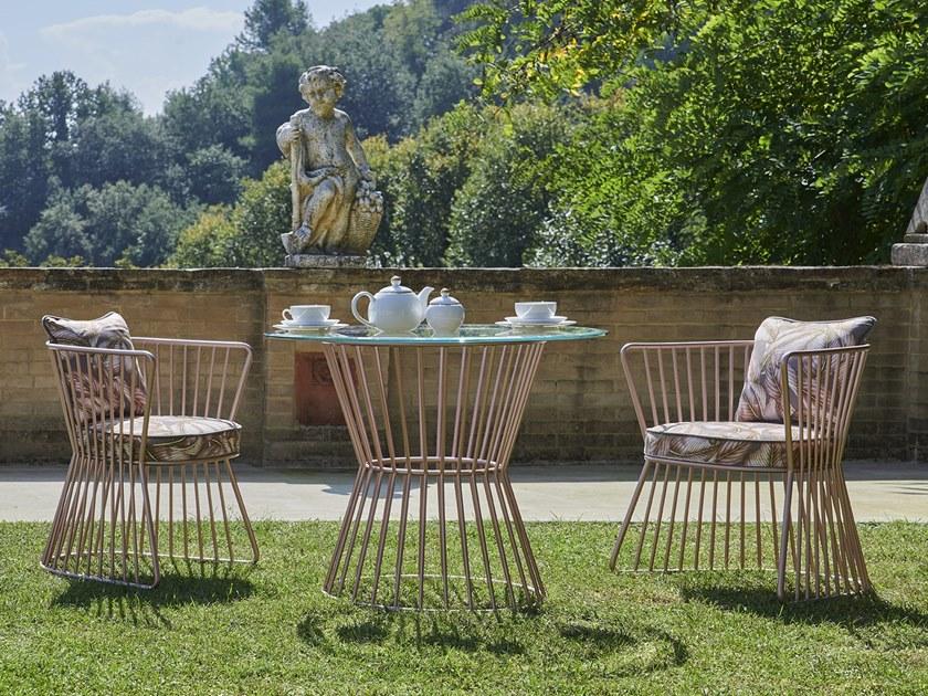 Samuele Mazza Outdoor Садовый стул с обивкой Yucca sun-id-1408553 - Вид №1