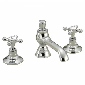 Traditional bathrooms ЛОНДОН смеситель для умывальника на 3 отверстия ЛАНГЛИ Tb490.614.bn