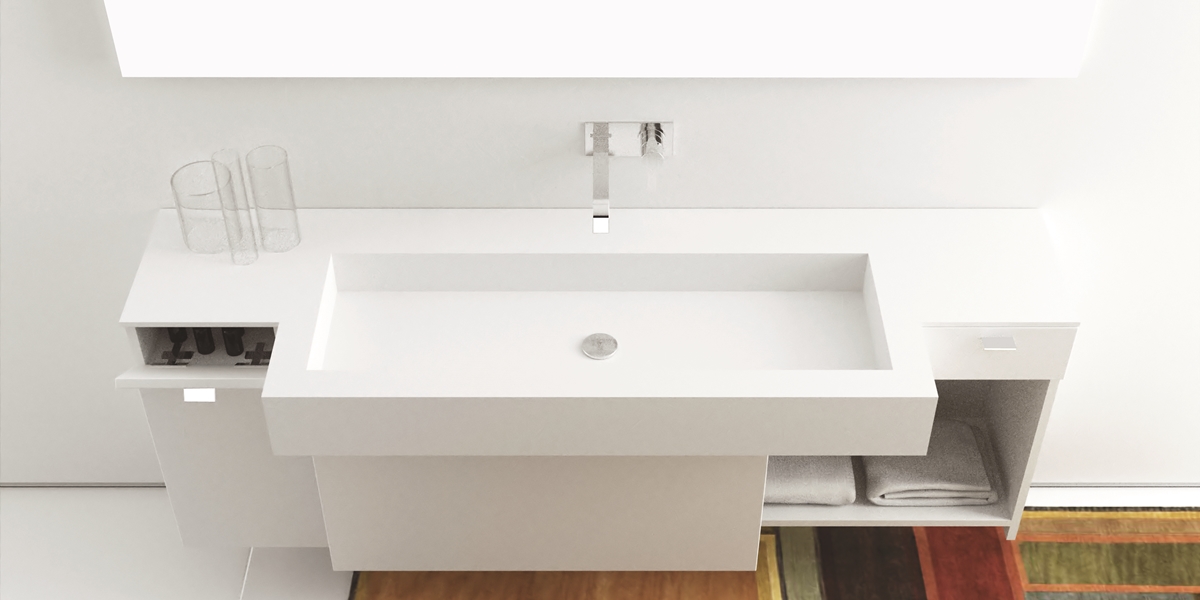 PS030214060 Накладная раковина под столешницу  овальная MOMA Design Planar System - Вид №2