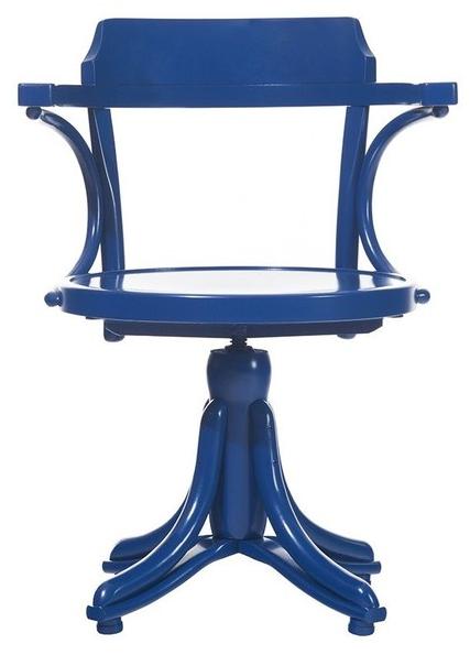 TON Вращающееся кресло из дерева с 4-мя спицами и открытой спинкой sun-id-1504918 - Вид №2