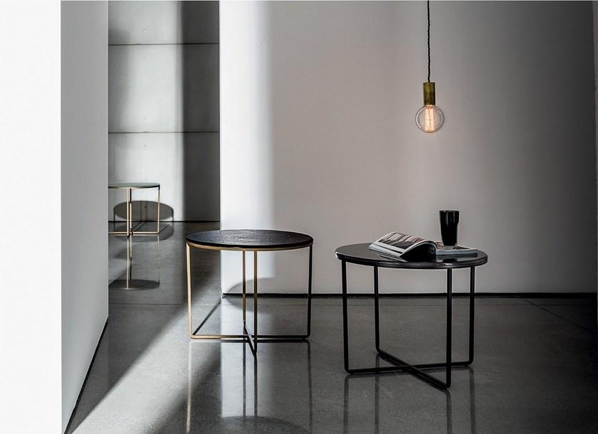 Sovet italia Круглый стеклянный журнальный столик Piktor sun-id-1415933 - Вид №9