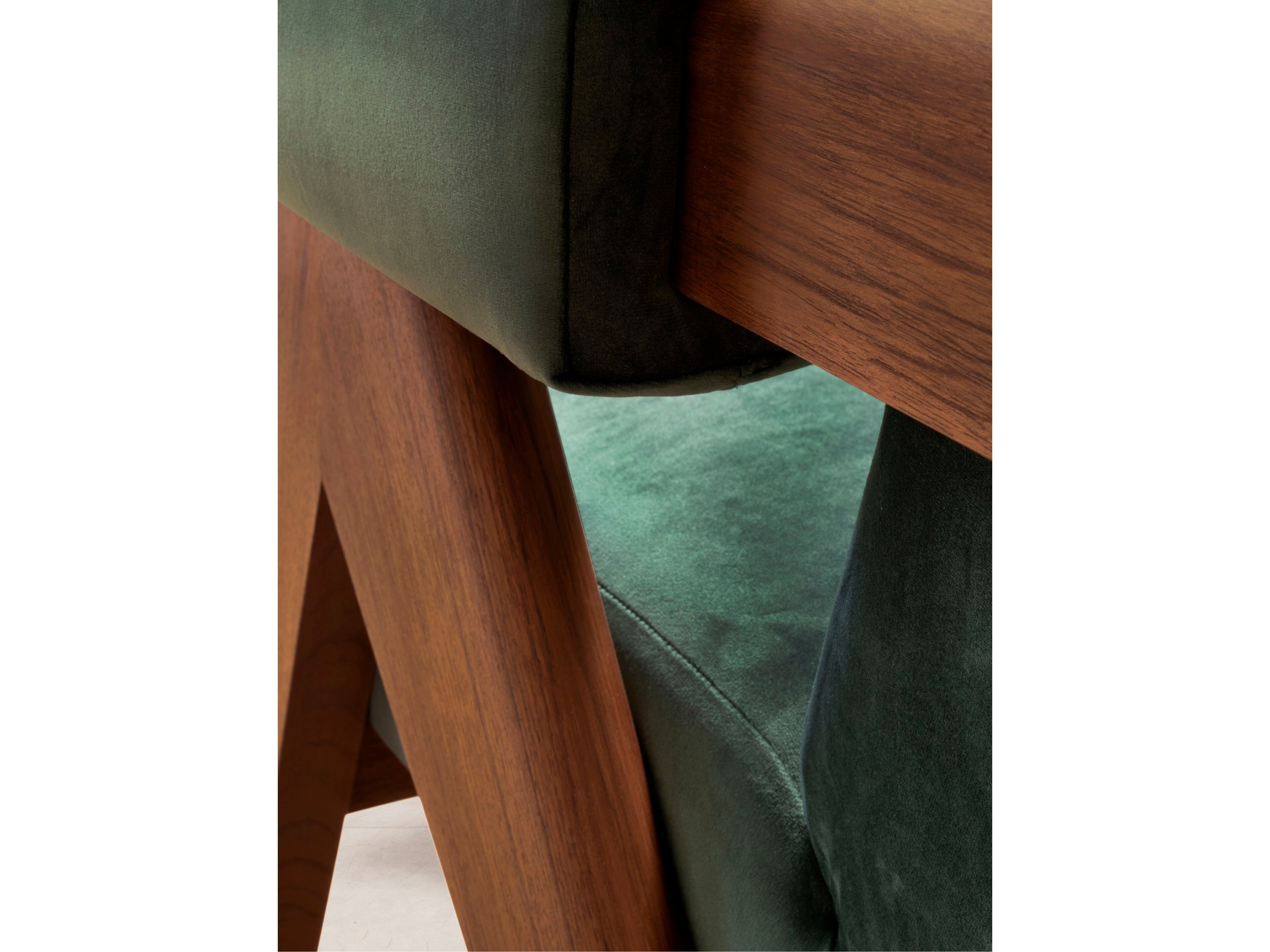 Тканевое кресло с подлокотниками Phantom Hands Project Chandigarh ARCH-00118675 - Вид №4