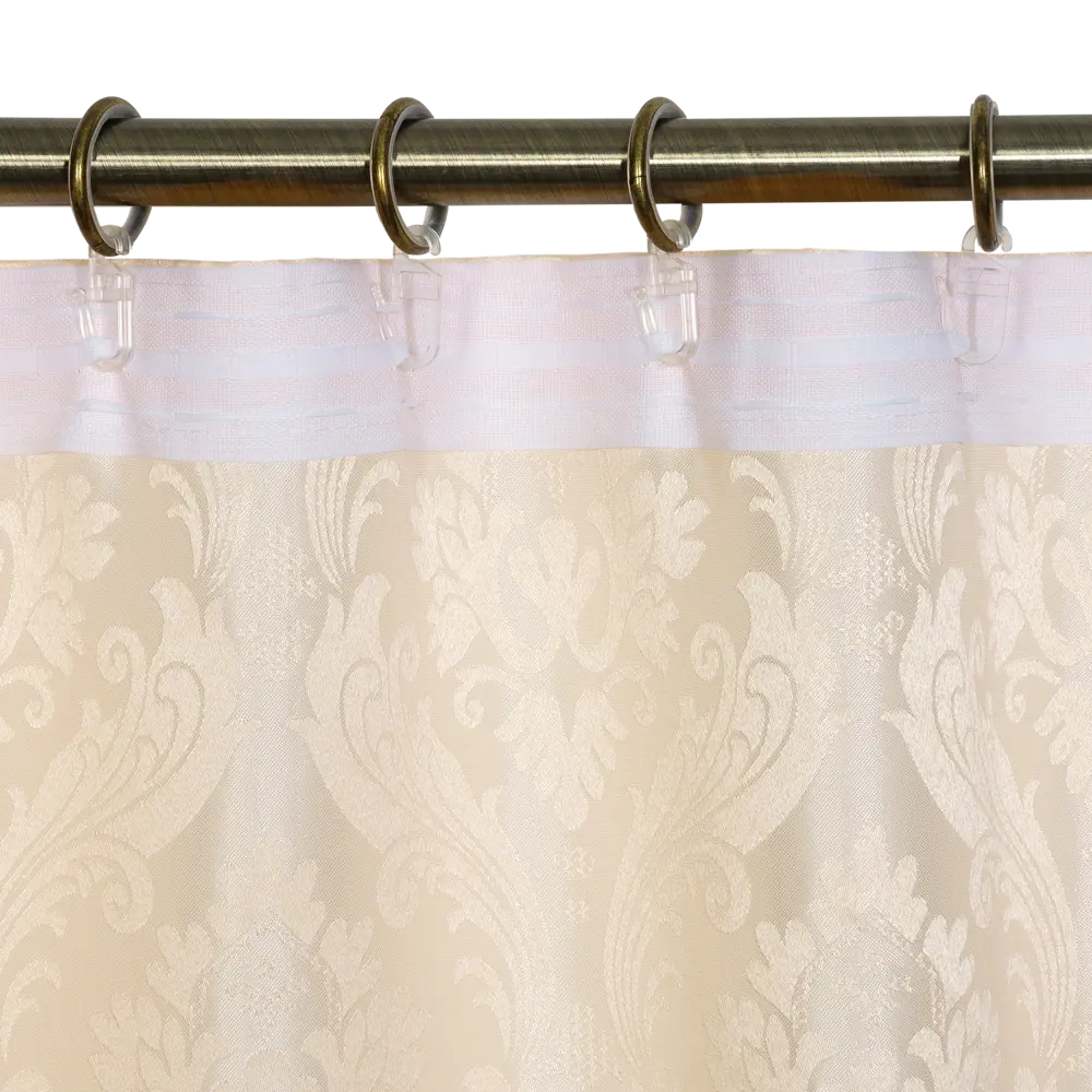 Штора на ленте «Шарм», 135х260 см, цвет экрю ТОРГОВЫЙ ДОМ ТЕКСТИЛЬ STLM-2120669 - Вид №4