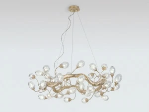 Serip Подвесной светильник из бронзы ручной работы Lotus Ct3402/36