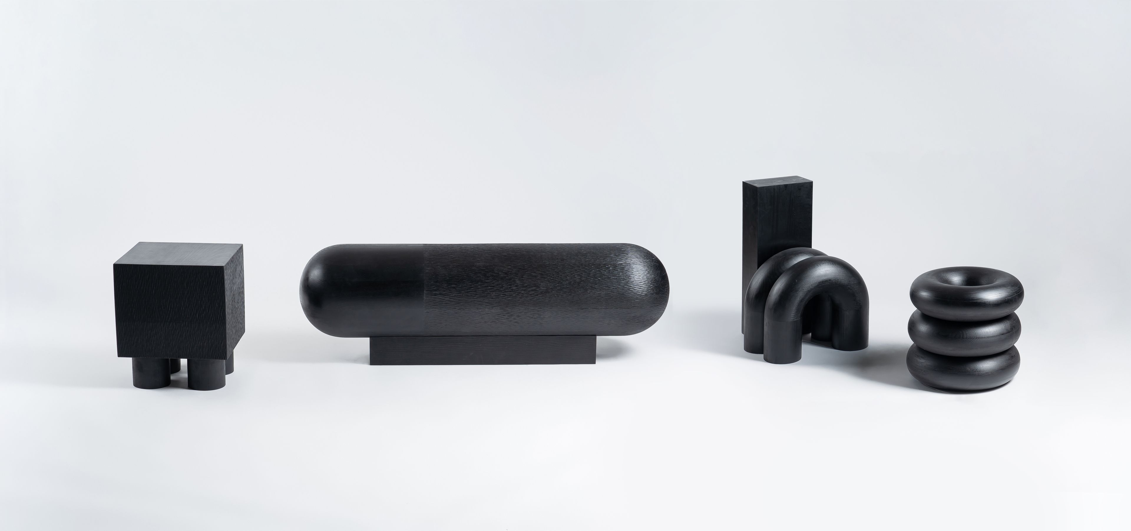 Деревянный низкий стул Movimento Gallery TIME OF ACTION 20-1 ARCH-00125759 - Вид №2