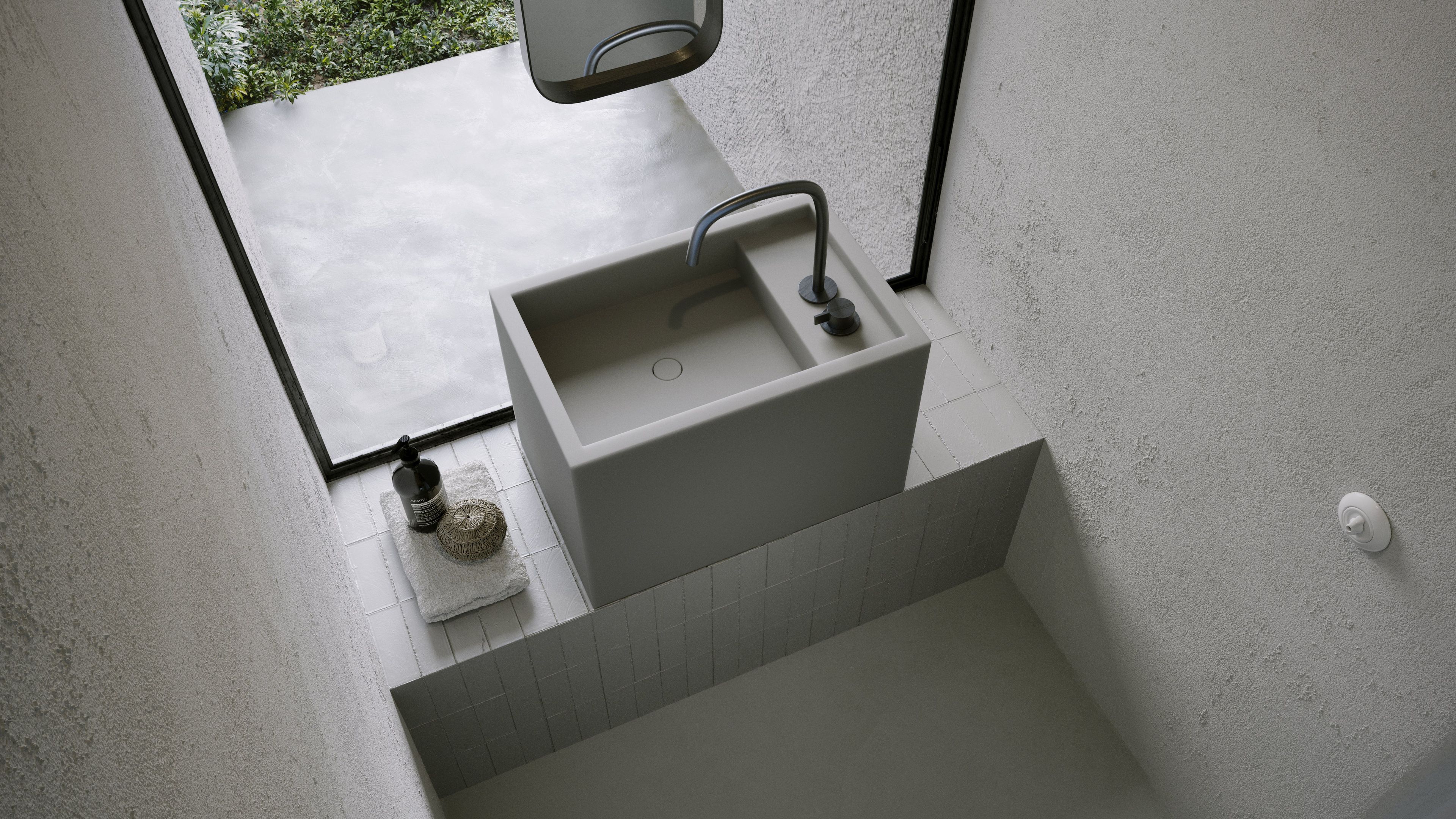 Одиночный подвесной умывальник из натурального камня COCOON Piet Boon ARCH-00052049 - Вид №34