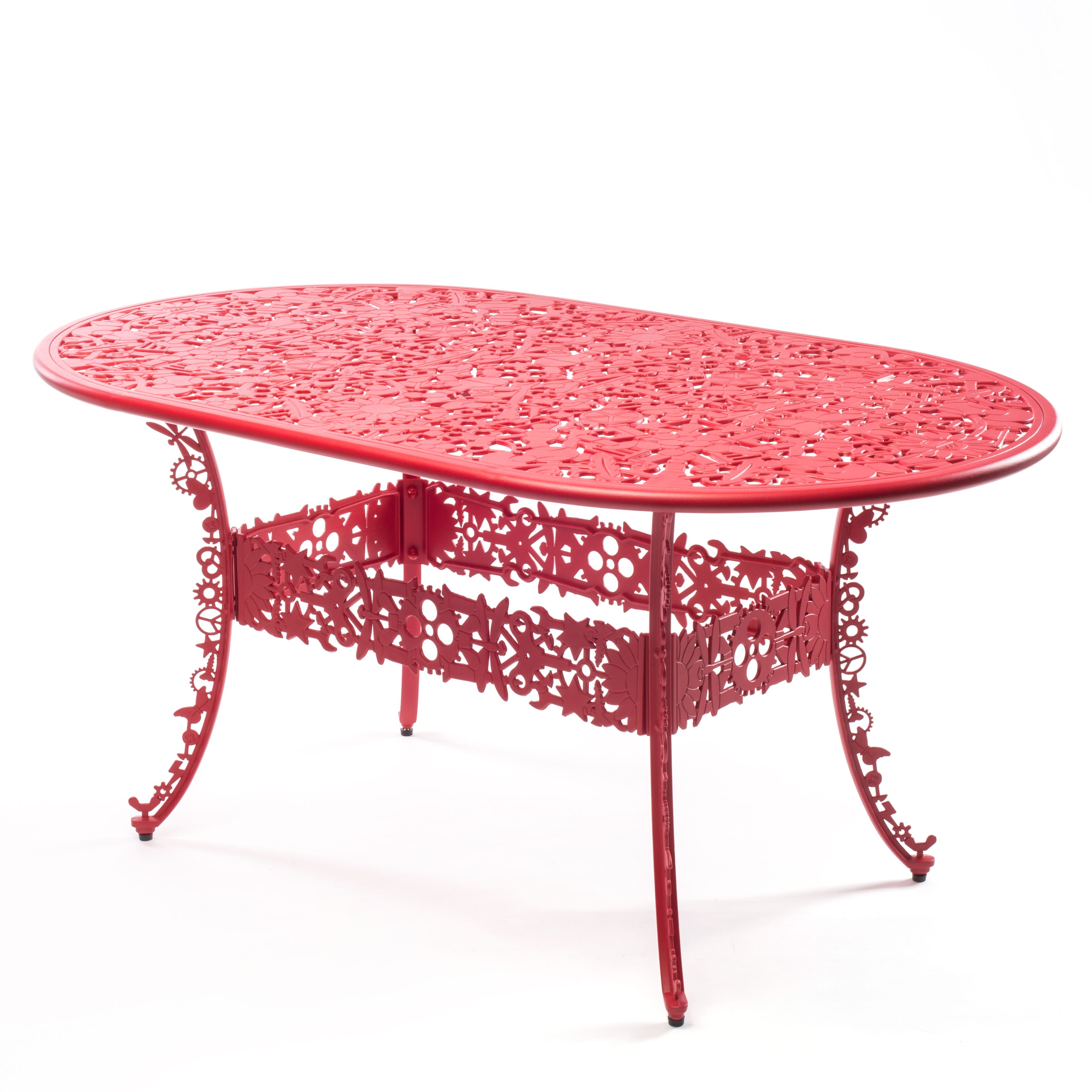 Алюминиевый овальный садовый стол Seletti Industry ARCH-00118103 - Вид №27