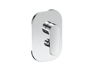 Однорычажный смеситель для душа с пластиной