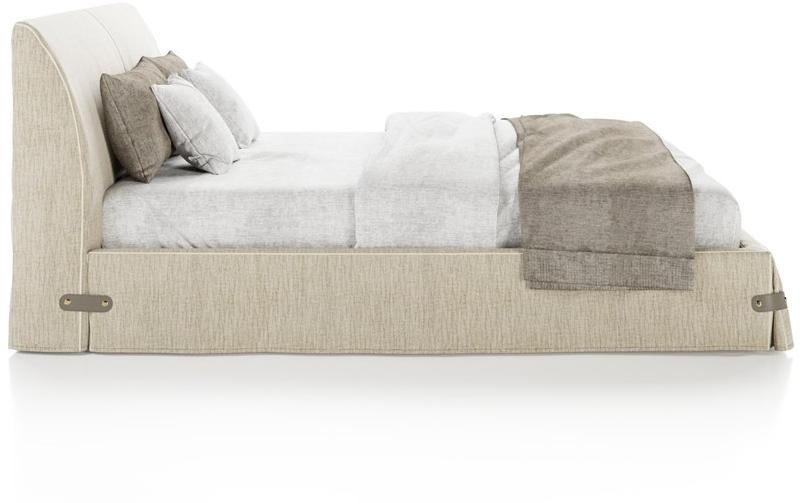 Liu Jo Living Collection Двуспальная кровать с обивкой из ткани Urban fan sun-id-1400463 - Вид №2