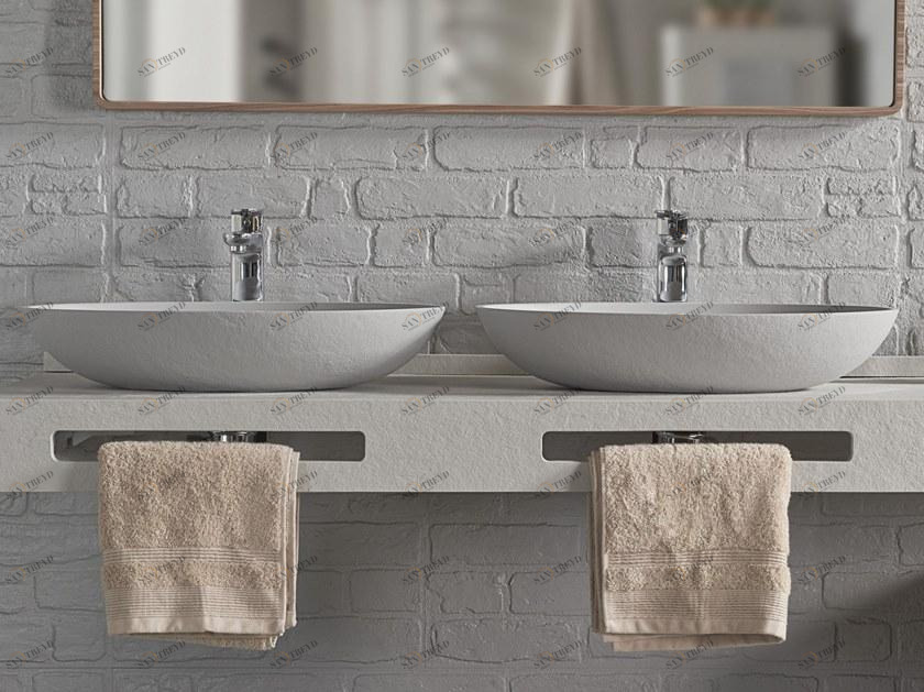 Накладная раковина на столешницу  овальная Acquabella On top sun-id-1397242