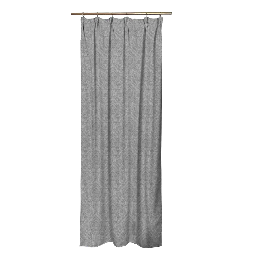 Штора на ленте Ivett 160x280 см цвет серый 83407029 STLM-2041110 INSPIRE 