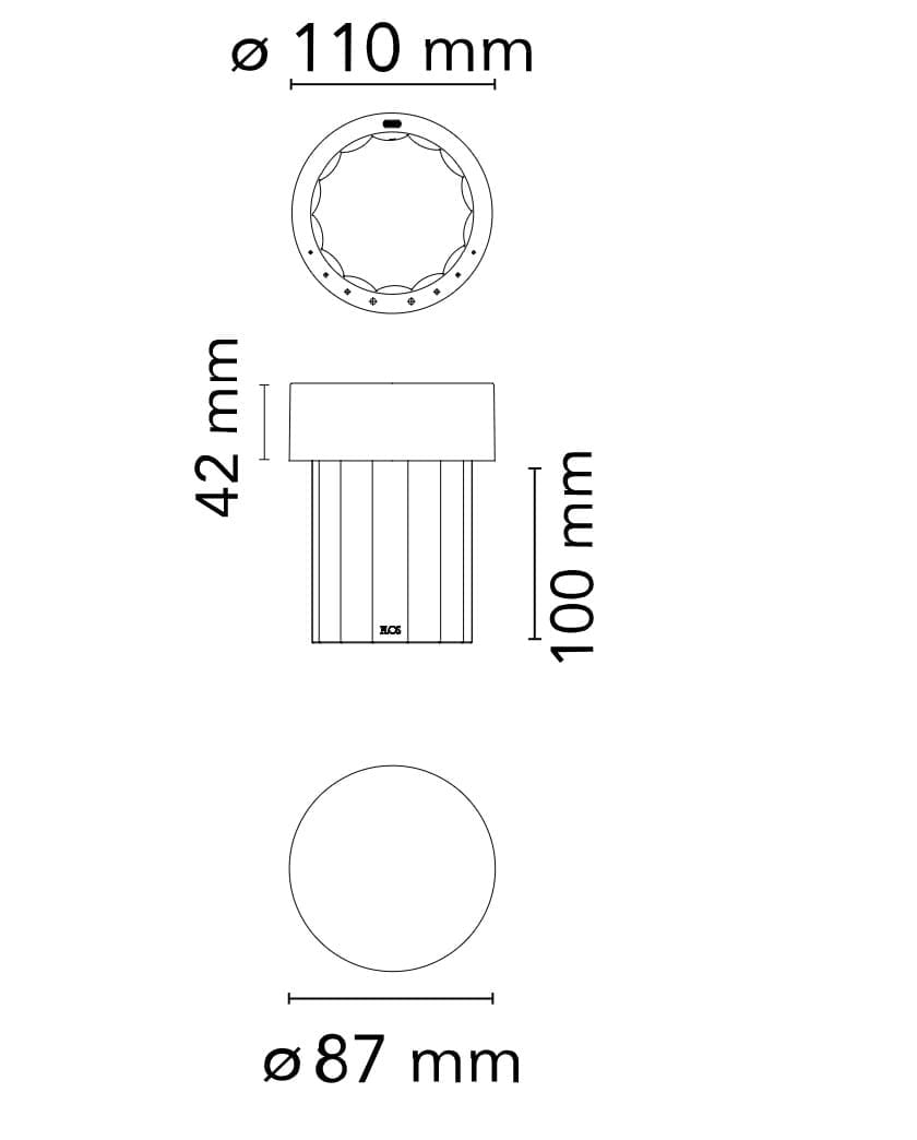 Светодиодная настольная лампа с батарейным питанием In Stock Flos ARCH-00085622 - Вид №2