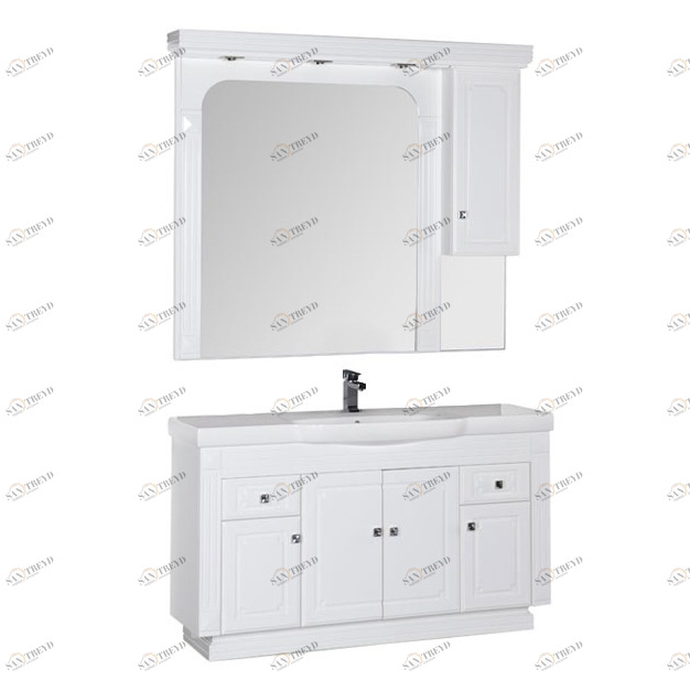 Комплект мебели Aquanet Фредерика 140 белый 00171456