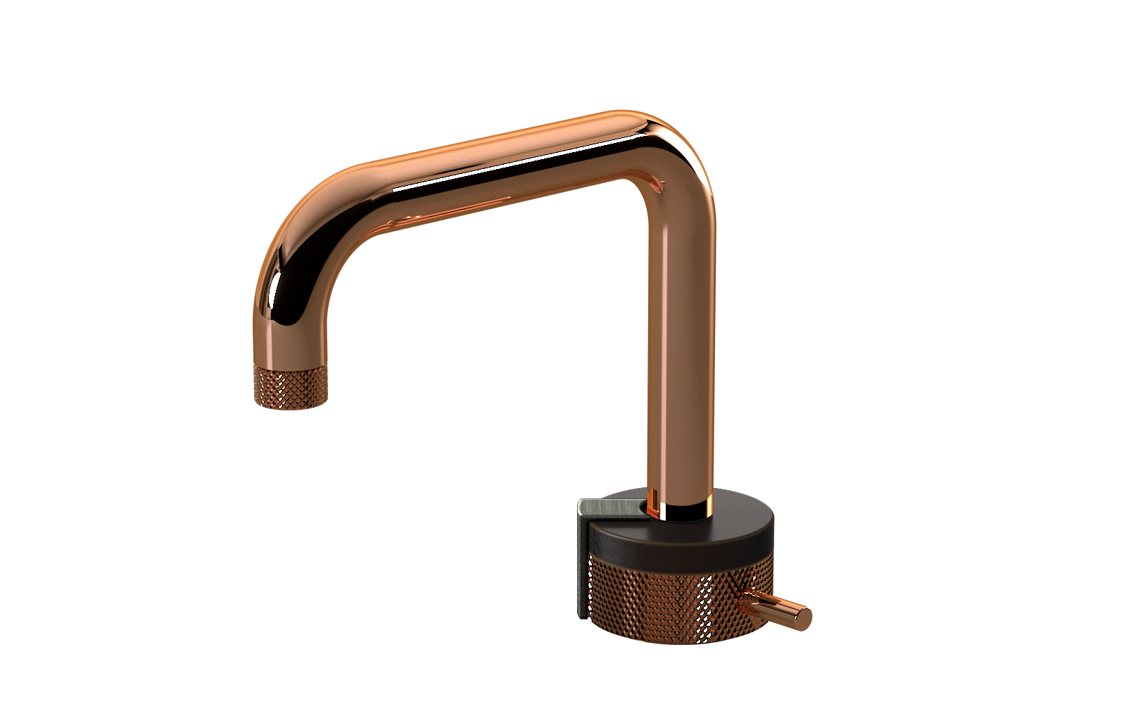 E-11500-R1OB-L2BOX-RG Однорычажный прогрессивный смеситель для раковины - излив 15,3см GRAFF MOD+