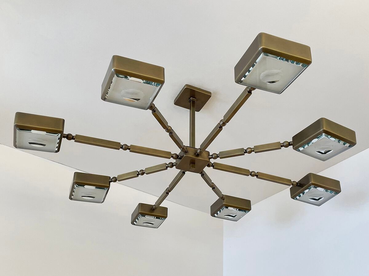 Латунный потолочный светильник GASPARE ASARO OTTO ARCH-00094881 - Вид №1