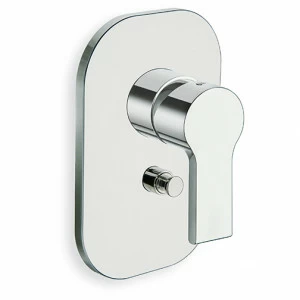 CRIDE659 Внешние части смесителя для ванны / душа с переключателем на 2 выхода для CRICS535 и накладкой из АБС-пластика Cristina Rubinetterie