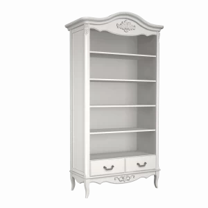 Стеллаж для книг белый широкий Aletan Provence АЛЕТАН СТЕЛЛАЖИ ALETAN - PROVENCE 177792 Белый