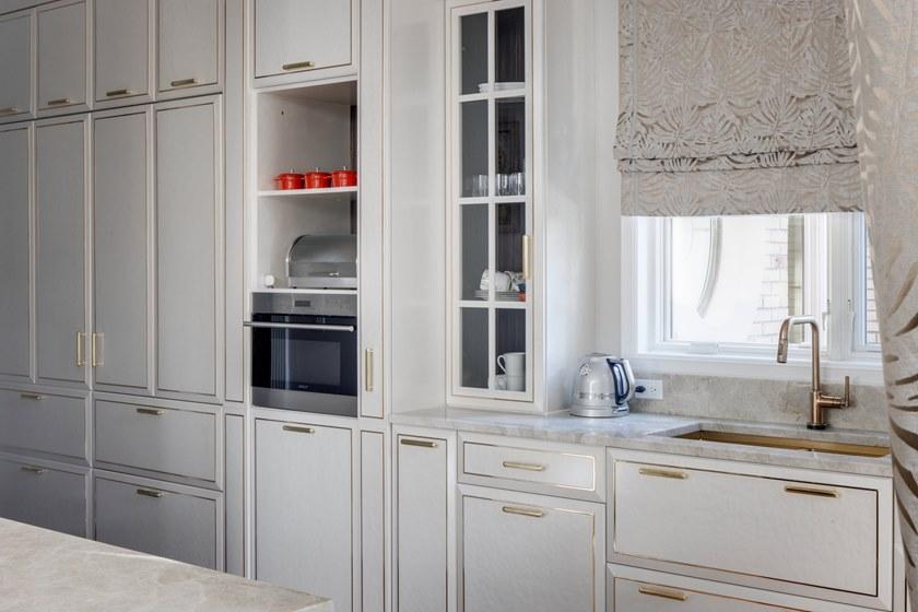 Martini Interiors Кухня из лакированной древесины с островом Chicago - north shore sun-id-1508169 - Вид №5